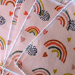 Charger l'image dans la galerie, Lot de 5 débarbouillettes lavables Arc-en-ciel Les Fantaisies de Malou