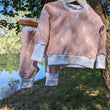 Load image into Gallery viewer, Pull évolutif bébé et enfant gaufré Colombe Les Fantaisies de Malou