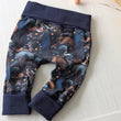 Load image into Gallery viewer, Pantalon évolutif bébé et enfant Forêt Nocturne