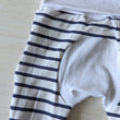 Charger l'image dans la galerie, Pantalon évolutif bébé Marinière marine (unisexe) Les Fantaisies de Malou