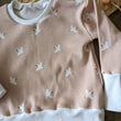 Load image into Gallery viewer, Pull évolutif bébé et enfant gaufré Colombe Les Fantaisies de Malou