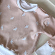 Load image into Gallery viewer, Pull évolutif bébé et enfant gaufré Colombe Les Fantaisies de Malou