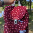 Charger l'image dans la galerie, Sac à dos enfant maternelle Bordeau Les Fantaisies de Malou