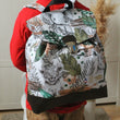 Charger l'image dans la galerie, sac à dos enfant maternelle 2 ans à 6 ans adaptés à leur taille animaux de la savane, mixte enfant garçon fille, personnalisable, fabriqué en Alsace, Les Fantaisies de Malou créatrice textile bébé