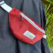 Charger l'image dans la galerie, Sac banane Velour rouge Les Fantaisies de Malou