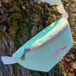 Charger l'image dans la galerie, Sac banane Velour vert d'eau Les Fantaisies de Malou