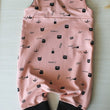Load image into Gallery viewer, Salopette évolutif été bébé Chat, taille 3M-1an Les Fantaisies de Malou