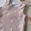 Charger l'image dans la galerie, Salopette évolutif bébé et enfant gaufré Colombe Les Fantaisies de Malou