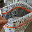 Charger l'image dans la galerie, Grande pochette imperméable Orange Les Fantaisies de Malou