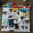 Charger l'image dans la galerie, Tableau d'occupation transportable Ours Origami (busy board) Les Fantaisies de Malou