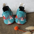 Charger l'image dans la galerie, Chaussons souples bébé Panda Roux Les Fantaisies de Malou