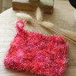 Load image into Gallery viewer, Eponge lavable grattante crochetée Tawashi Les Fantaisies de Malou