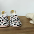 Load image into Gallery viewer, Chaussons souple bébé Nuages Les Fantaisies de Malou