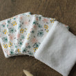 Charger l'image dans la galerie, Lot de 5 lingettes lavables Oeko-tex Douces Fleurs Les Fantaisies de Malou