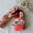 Load image into Gallery viewer, Moufles enfant Arc-en-ciel taille 1 an - 3 ans Les Fantaisies de Malou