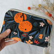 Charger l'image dans la galerie, Portefeuille femme zippé Orange vibe Les Fantaisies de Malou