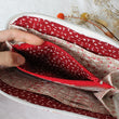 Charger l'image dans la galerie, Portefeuille femme zippé Red Sky Les Fantaisies de Malou