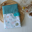 Charger l'image dans la galerie, protège carnet de santé douceur marine phoques baleine tissu Katia fabrics idées cadeaux de naissance fabriqué en Alsace, créatrice bébé textile Weyersheim les fantaisies de malou