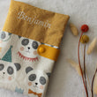 Charger l'image dans la galerie, Protège carnet de santé molletonné Panda Les Fantaisies de Malou