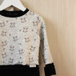 Load image into Gallery viewer, Pull évolutif enfant Lapins Molletonné Les Fantaisies de Malou