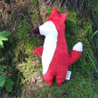 Charger l'image dans la galerie, Renardou rouge, le doudou renard Les Fantaisies de Malou