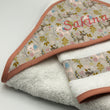 Charger l'image dans la galerie, Sortie de bain bébé + gant de toilette Bichette Les Fantaisies de Malou