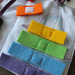 Charger l'image dans la galerie, Tableau d'occupation transportable Rainbow (busy board arc-en-ciel) Les Fantaisies de Malou