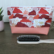 Charger l'image dans la galerie, Trousse de toilette bi-matière Red Sky Les Fantaisies de Malou