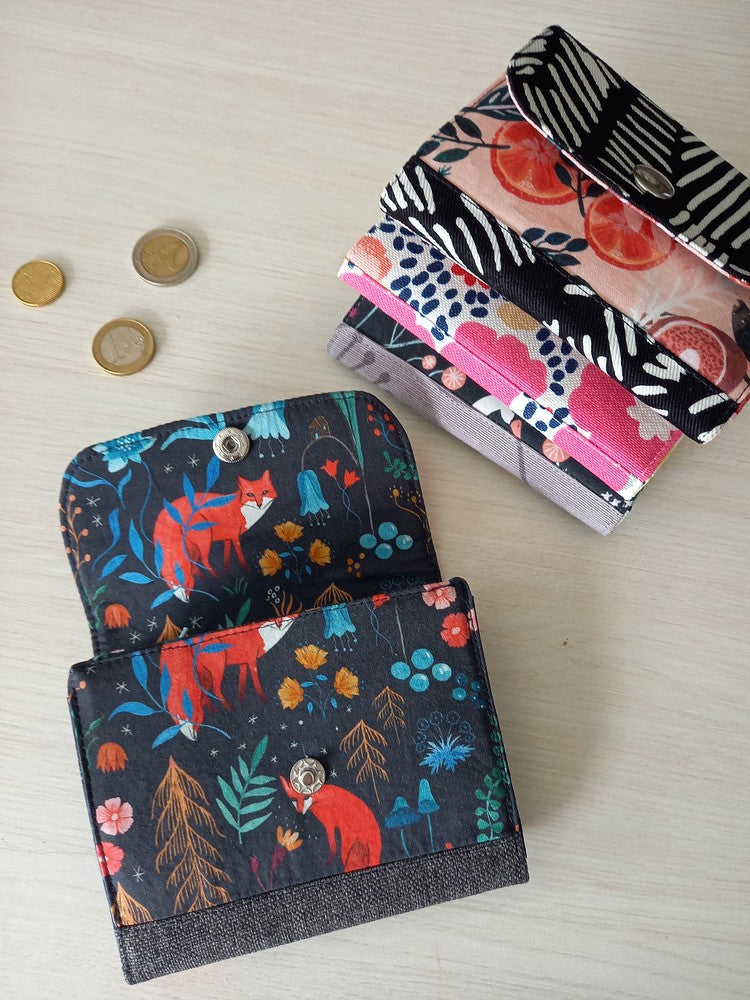 Portefeuille femme à personnaliser Les Fantaisies de Malou