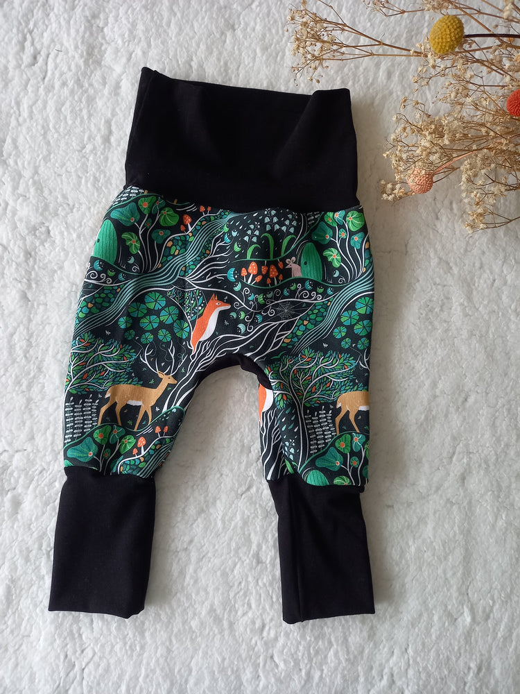 Pantalon évolutif sweat (hiver) bébé et enfant Little Forest Les Fantaisies de Malou