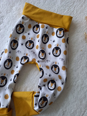 Pantalon évolutif sweat (hiver) bébé et enfant Lions Les Fantaisies de Malou