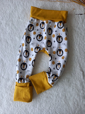 Pantalon évolutif sweat (hiver) bébé et enfant Lions Les Fantaisies de Malou