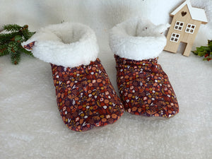 Bottines souples fourrées bébé et enfant, plusieurs modèles au choix Les Fantaisies de Malou