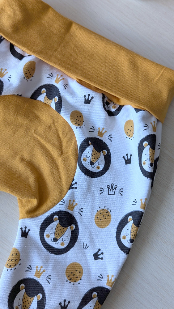 Pantalon évolutif bébé et enfant Lions Les Fantaisies de Malou
