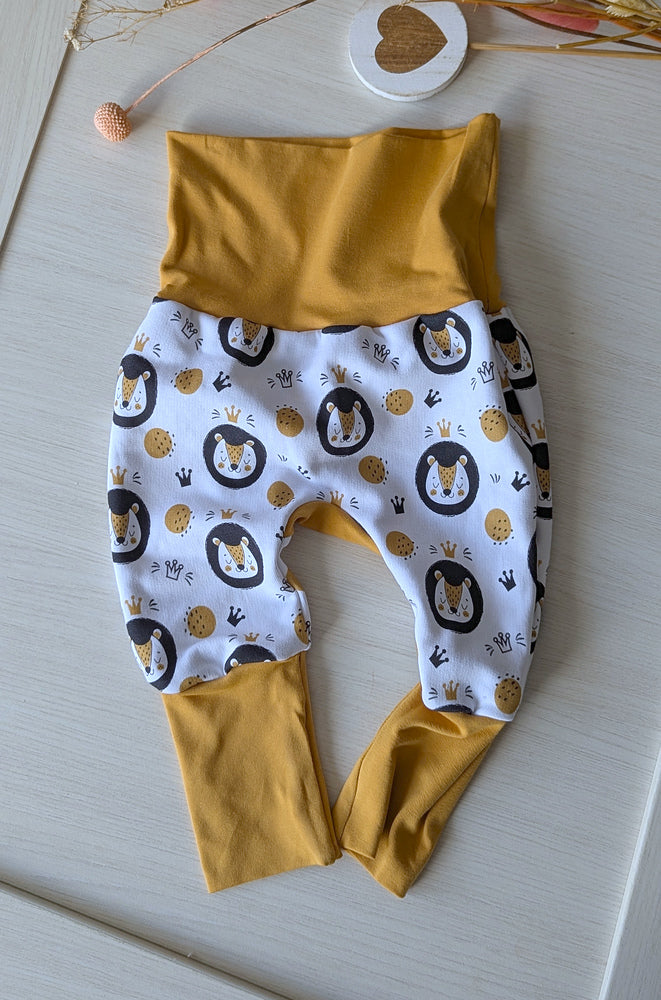 Pantalon évolutif bébé et enfant Lions Les Fantaisies de Malou