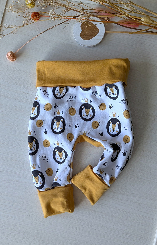 Pantalon évolutif bébé et enfant Lions Les Fantaisies de Malou