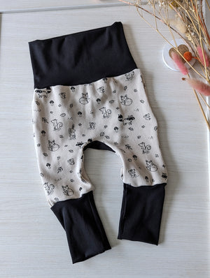 Pantalon évolutif bébé Gaufré renard (unisexe) Les Fantaisies de Malou