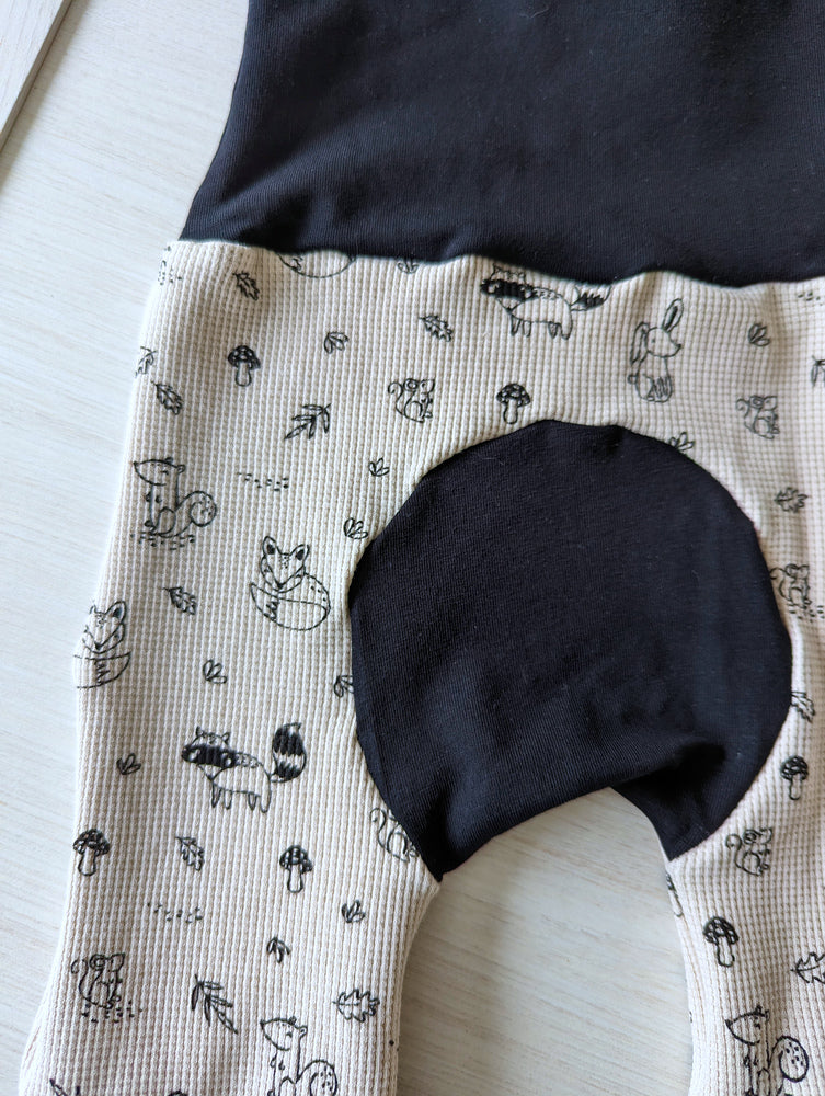 Pantalon évolutif bébé Gaufré renard (unisexe) Les Fantaisies de Malou