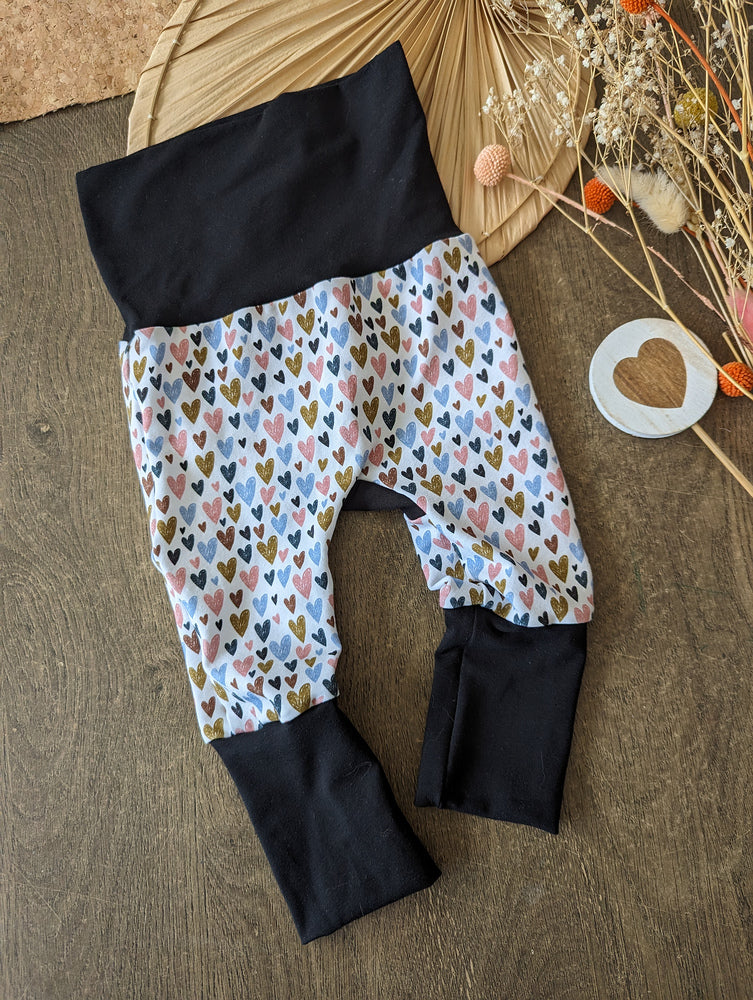Pantalon évolutif bébé Coeur Les Fantaisies de Malou