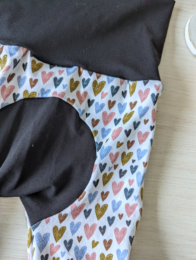 Pantalon évolutif bébé Coeur Les Fantaisies de Malou