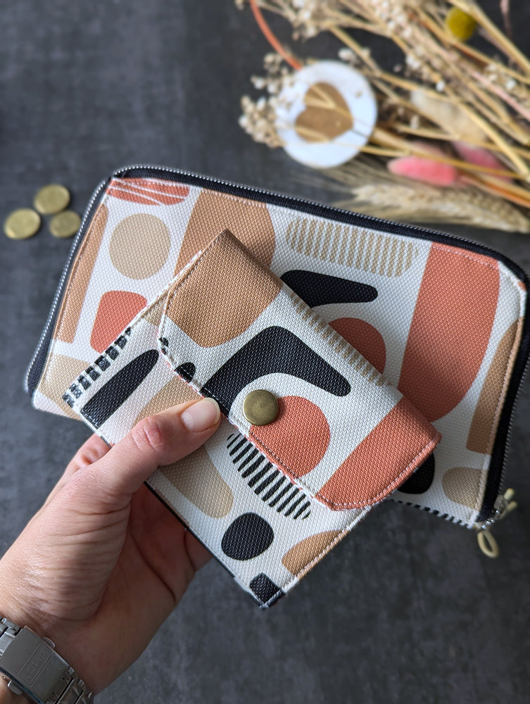 Porte-monnaie Vintage (simili cuir) Les Fantaisies de Malou