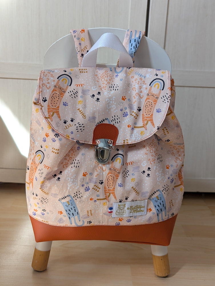 Sac à Dos Personnalisé Enfant Lion - La Fabrique Enchantée Sac à Dos Personnalisé Enfant Lion - La Fabrique Enchantée