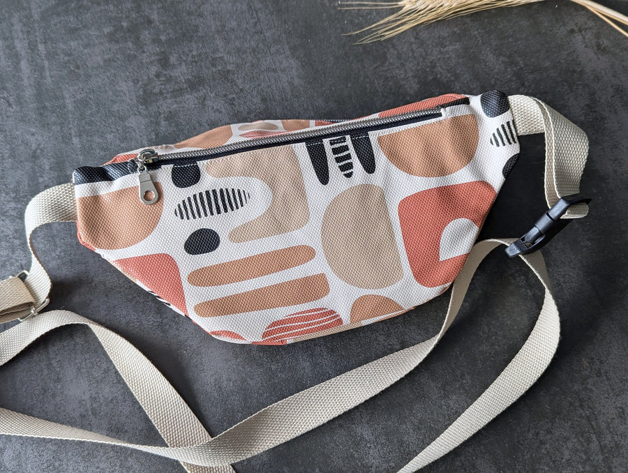 Sac banane Vintage (simili cuir) Les Fantaisies de Malou