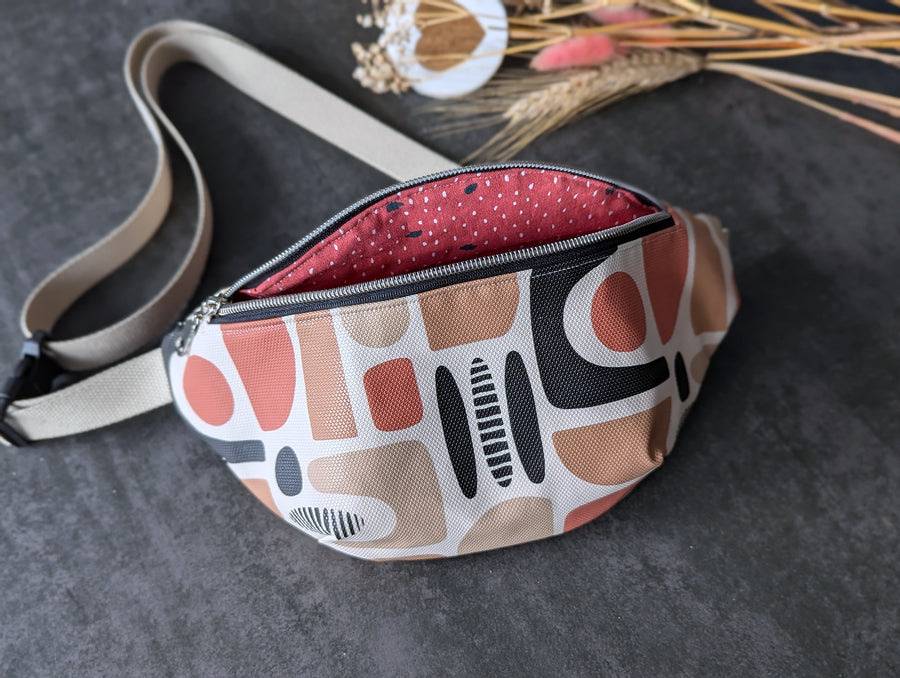 Sac banane Vintage (simili cuir) Les Fantaisies de Malou