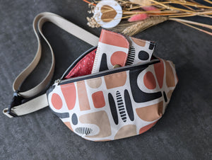 Sac banane Vintage (simili cuir) Les Fantaisies de Malou