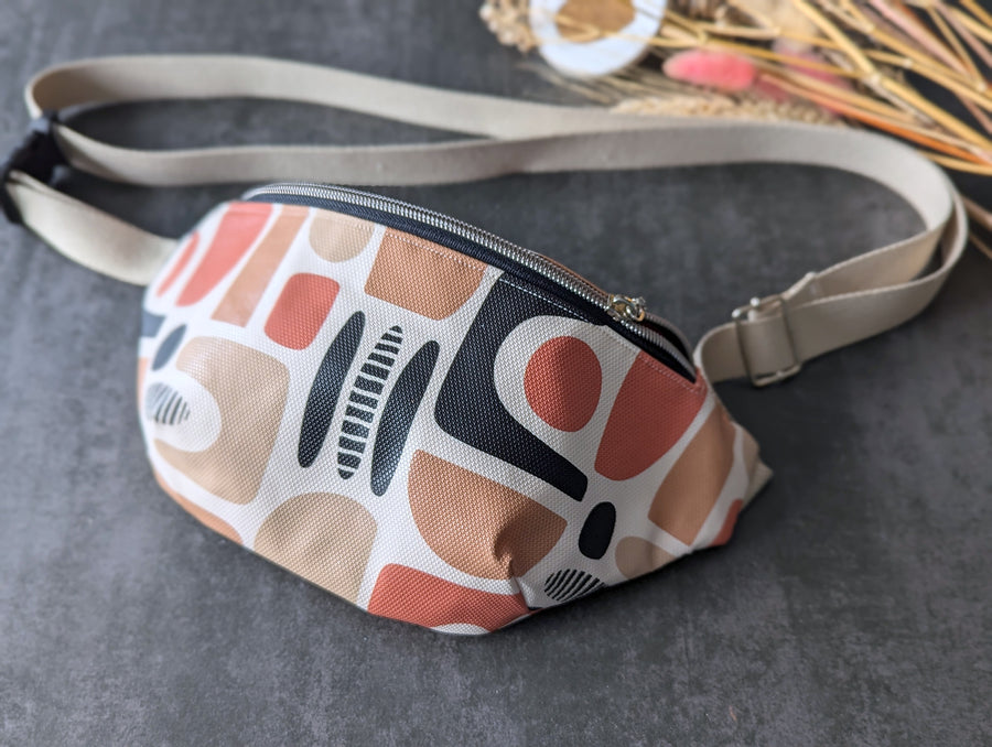 Sac banane Vintage (simili cuir) Les Fantaisies de Malou