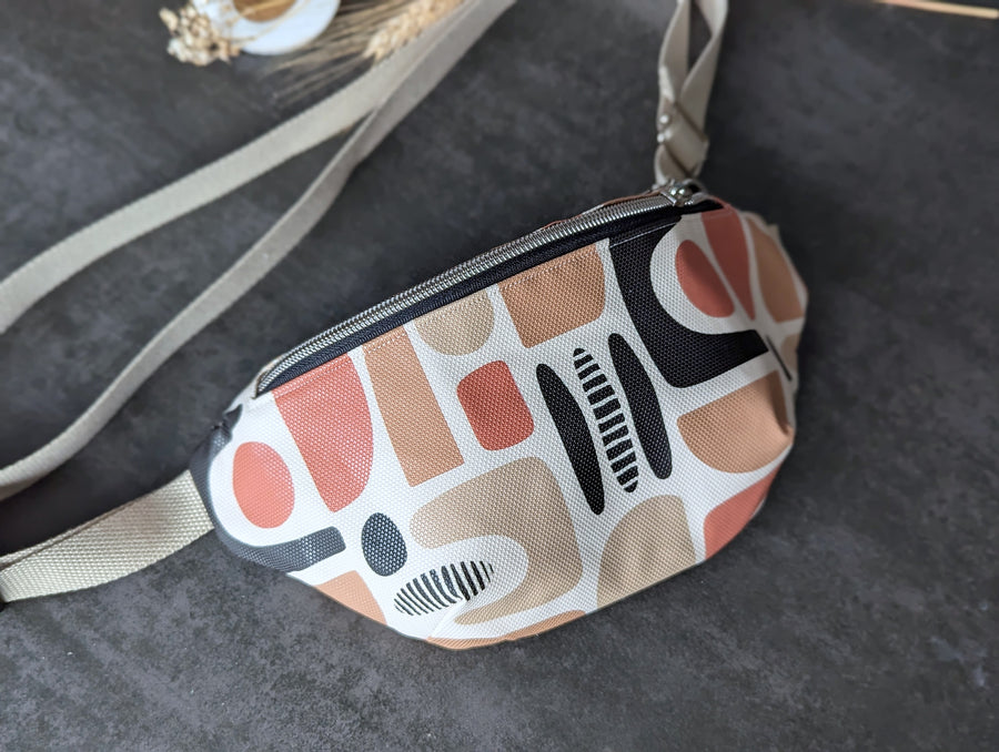 Sac banane Vintage (simili cuir) Les Fantaisies de Malou