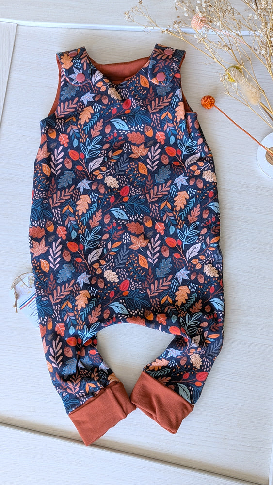 Salopette évolutif bébé et enfant Automne Les Fantaisies de Malou