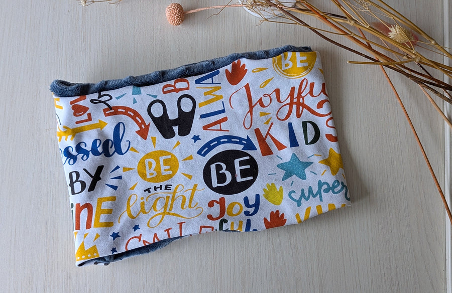 Snood enfant Loved Les Fantaisies de Malou