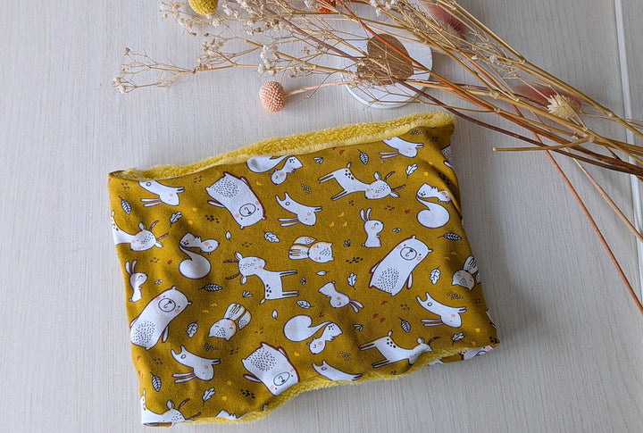 Snood enfant Ourson Les Fantaisies de Malou